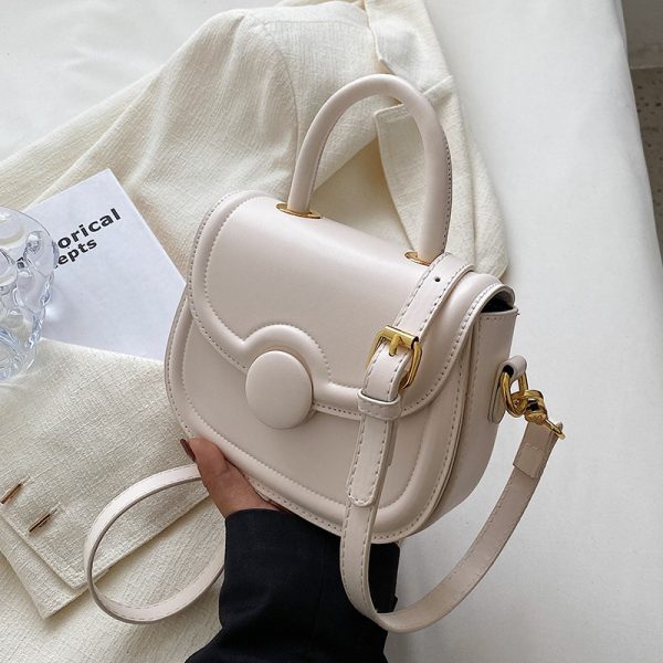 Lady Retro Cowhide Saddle Bag