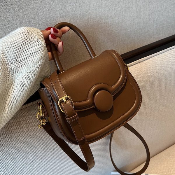 Lady Retro Cowhide Saddle Bag